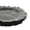 thumbnail image 3 of Koyal Wholesale Bulk Flora Glass Charger Plates, Set of 4, Black, Starburst Charger Plates, Reef Charger Plates, 3 of 4