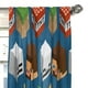 thumbnail image 4 of Set de cortinas Jay Franco Minecraft Isometric Blue 213x213 cm, 4 of 6