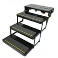 thumbnail image 1 of Lippert Components Entry Step 365837 Series 25; Triple Electric Folding Step; 24 Inch Tread Width x 9 Inch Depth; With 8 Inch Rise; Up To 300 Pound Weight Capacity; Powder Coated/Heavy Gauge Steel, 1 of 2