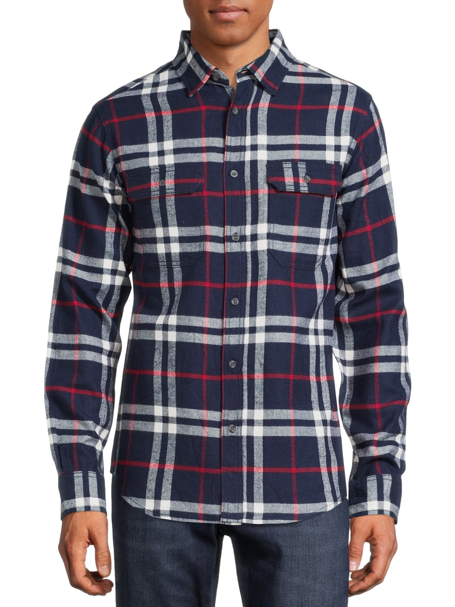 GE Soft Long Sleeve Plaid Flannel Shirt – Unbeatable Value