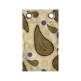 thumbnail image 1 of Paisley Hanging Pocket Organizer, Continuous Eastern Motifs Floral Ornaments Vintage Illustration, Printed Polyester Storage Bag with Pockets, 9" x 16", Caramel Beige, 1 of 2