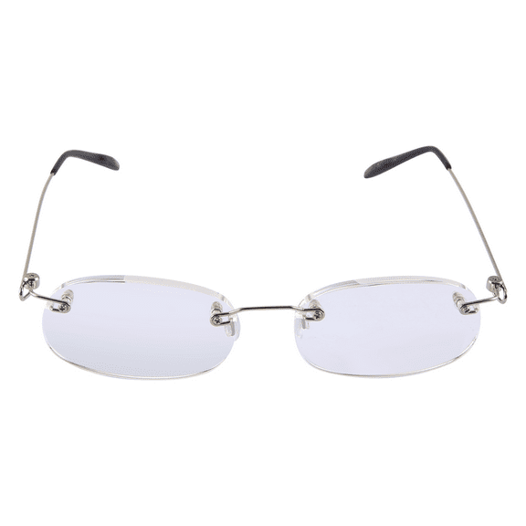 Unisex Flexible Rimless Reading Glasses Light Eyeglass 2.00 With Case xc5479