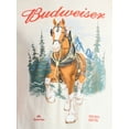 thumbnail image 4 of Budweiser Clydesdale Men's and Big Men's Holiday Graphic Tee, Sizes S-3XL, 4 of 5