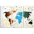 thumbnail image 2 of Omax Decor A 3404 Oceans Original Painting on Canvas - Set of 3, 2 of 3