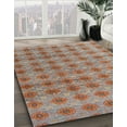thumbnail image 3 of Ahgly Company Machine Washable Indoor Rectangle Abstract Chestnut Red Area Rugs, 2' x 5', 3 of 7
