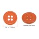 thumbnail image 2 of Uxcell 50Pcs 20L Botones de Coser 1/2" (12.5mm) Redondos Planos de Resina de 4 Agujeros para Coser Ropa DIY, Naranja, 2 of 5