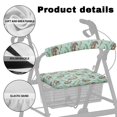 thumbnail image 5 of HELLHERO Otter Christmas Seat and Backrest Covers Walker Rollator Seat Back Cover Easy to Install Easy to Clean and Comfortable for Seniors Men Women, 5 of 7