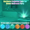 thumbnail image 6 of HIBIBUD Ocean Wave Light Projector for Serene Atmosphere,Perfect Present with 16 Color Crystal Lamp,Enhances Any Room with a Dreamy Glow Ocean Wave Projector Light, 6 of 7