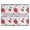 Pioneer Flower Floral-2, variant on Kitchen Rugs Sets Of 2,Pioneer Flower Floral Print Pattern Anti Fatigue Kitchen Mat Rugs Non Slip Washable,Decorative Kitchen Floor Mats for Kitchen,Sink,Laundry,17"x47" 17"x47"