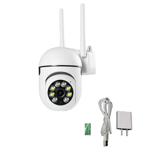 5G WiFi 360° Surveillance Cameras Tracking Full Color Night Vision Security Protection Motion Outdoor Camera US Plug
