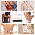 thumbnail image 6 of 3.28Yard 3 Colors Three Row Hook and Eye Tape Trim Polyester 2" Wide Corset Bra Extender for Bridal Costumes Corset Bra Sewing Craft Black White Moccasin 1.1Yard/Color Colorful, 6 of 6
