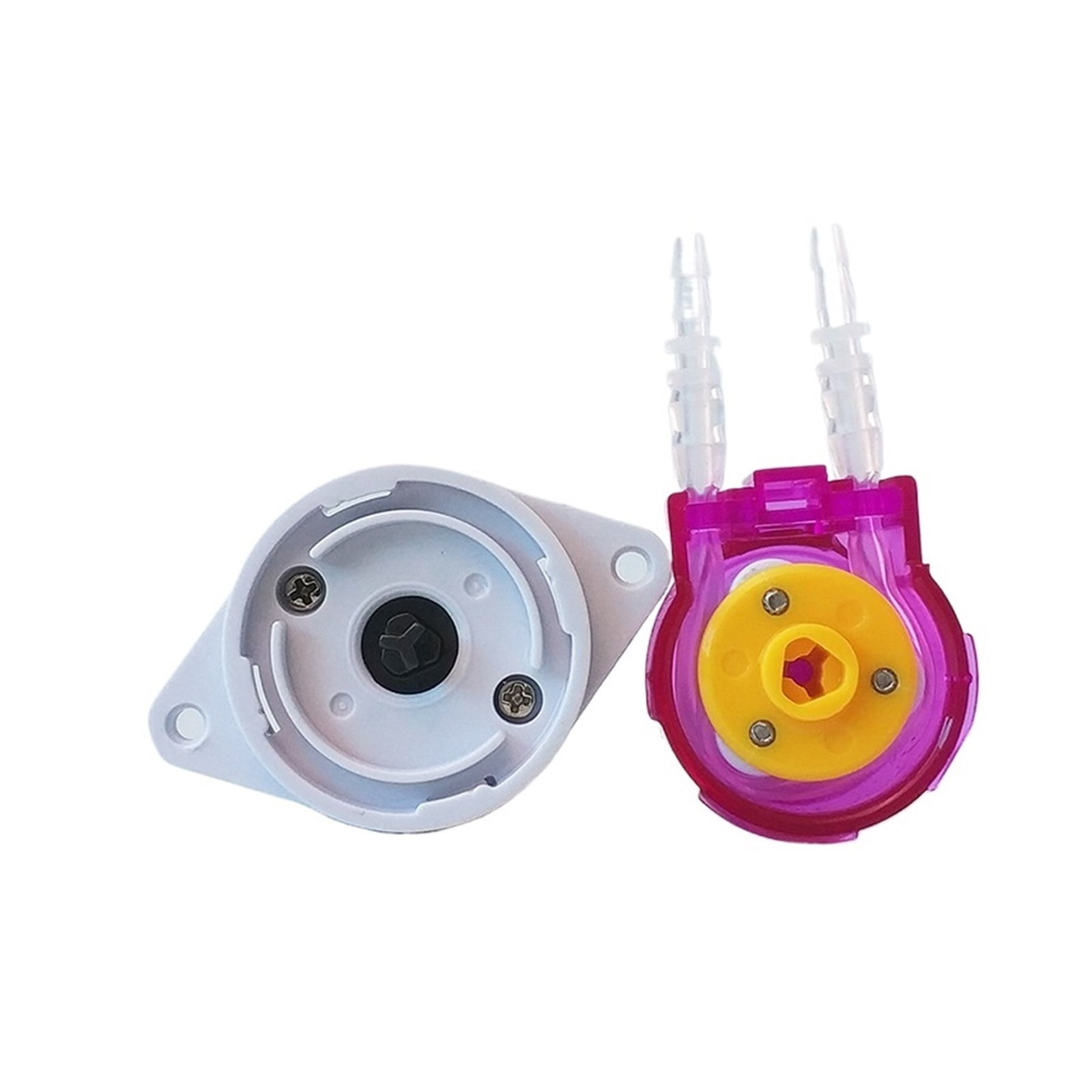 DC 12V/24V Dosing Pump Peristaltic Pumps Dosing Head With Connector For  Aquarium Lab Analytic Diy Liquids Motor Tool ,Adjustable Flow Rate
