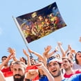 thumbnail image 4 of Max y los Caballeros Bandera impresa con temática, regalo perfecto para fanáticos, amigos y familiares, y adecuada para actividades al aire libre e interiores, decoraciones de fiesta. 60*90CM, 4 of 6