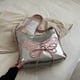 thumbnail image 1 of Bolsos de hombro con lazo para mujer, mochila multifunción de cuero PU para niñas adolescentes, mochilas escolares femeninas, bolso de mano de viaje Fivean unisex, 1 of 2
