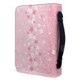 thumbnail image 3 of HELLHERO Cherry Blossom PU Leather Bible Bag, Protective Zippered Bible Cover for Bible Study and Church, Portable Tote for Women and Men, 3 of 12