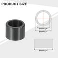 thumbnail image 2 of 8 Pack Sleeve Bearing Plastic Bushings ID 6mm x OD 8mm x Length 6mm POM Wrapped Oilless Bushing, Black, 2 of 7