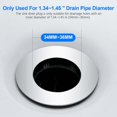 thumbnail image 5 of Bathroom Sink Strainer Pop Up Drain for 1.34~1.45'' Drain Hole, Stainless Steel Bathroom Sink Strainer, Basin Pop Up Drain Filter, 1Pcs, 5 of 8