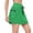 3# Green, variant on Women's Hiking Cargo Skorts Skirts with Zipper Pockets Knee Length Green S