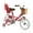 Red, variant on RULLY Grape Kids Bike 12 Inch Bicycle for Girls Ages 2 3 4 Years, Girl Bikes with Basket & Doll Seat,Purple