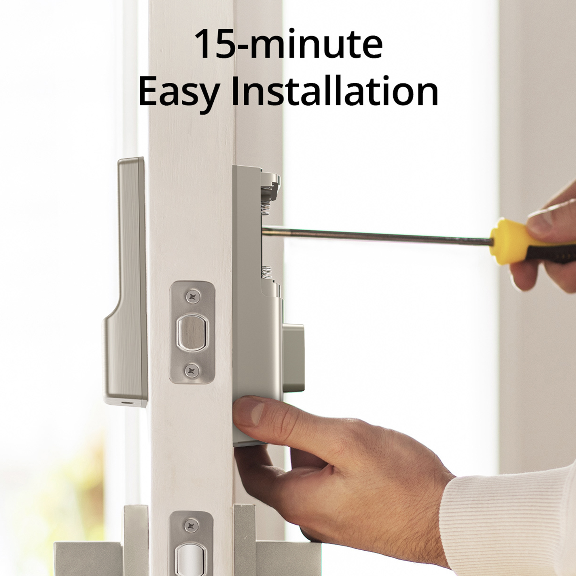eufy Smart Lock C210 5-in-1 Keyless Entry Silver photo 2