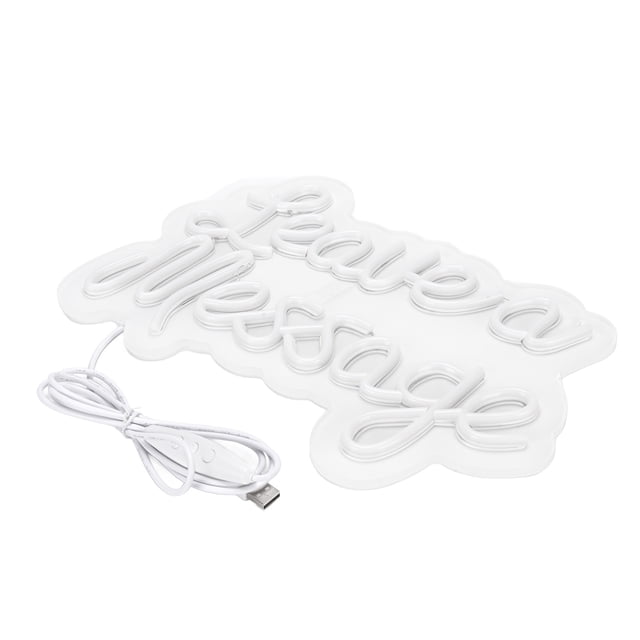 Letrero De Neón LED, Uso Versátil, Bajo Consumo De Energía, Letrero Luminoso Alimentado Por USB, Deja Un Mensaje Para Decoración De Bares Y Hogares