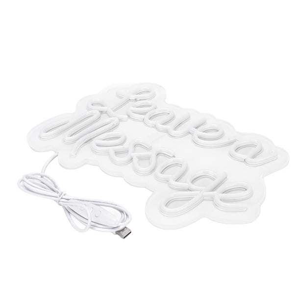 Letrero De Neón LED, Uso Versátil, Bajo Consumo De Energía, Letrero Luminoso Alimentado Por USB, Deja Un Mensaje Para Decoración De Bares Y Hogares