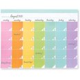 thumbnail image 2 of C.R. Gibson CDC-24047 Undated Monthly Desk Calendar Pad for Planning, 12 Sheets, 17'' W x 22'' H, Rainbow, 2 of 5