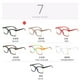 thumbnail image 3 of Alta Calidad 2023 Retro Marco Grande De Metal Anti-Azul Gafas Mujeres Hombres Moda Fresco Arco Iris, 3 of 4