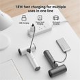 thumbnail image 4 of Wireless Portable Hair Dryer 30000RPM 100 Speed Settings Dark Gray, 4 of 5