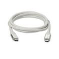 thumbnail image 2 of AddOn 3ft 1m USB C 3.1 Male to Male Thunderbolt-compatible Sync and Charge White Cable, 2 of 8