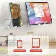 thumbnail image 4 of LSLJS Wall Mount Cell Phone Tablet Holder Extendable Adjust-able Cellphone Stand for Bathroom Shower Bedroom Kitchen, Tablet Stand, 4 of 9