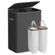 thumbnail image 1 of Cesto de ropa SONGMICS 170L con tapa y asas, color negro, 1 of 6