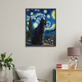 thumbnail image 4 of Paint by Numbers Kit for Adults, Starry Night Cat Portrait Paint by Numbers, Easy Paint by Numbers Kit for Adults Beginner, DIY Adult Paint by Number Kits on Canvas, Home Decor, 4 of 7