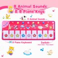 thumbnail image 6 of Musical Piano Mat for Kids 1 2 3 4 5 Years Old Girls Gifts, Toddler Musical Toys Floor Keyboard Piano Mat for Kids Boys Girls, Sensory Play Mat Toys for Girls Ages 1 2 3 4, 6 of 7