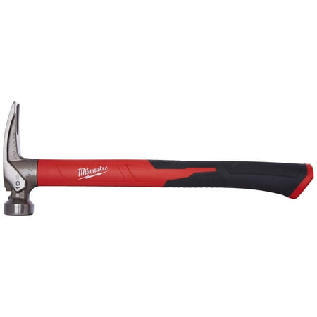 Milwaukee 19oz Smooth Face Poly/Fiberglass Handle Hammer 48-22-9316