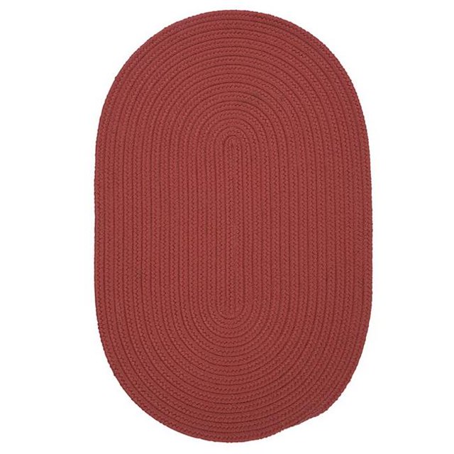 Colonial Mills Tapis BR78R048X048 Boca Raton - Terracotta 4 Pi. Tapis Rond Tressé