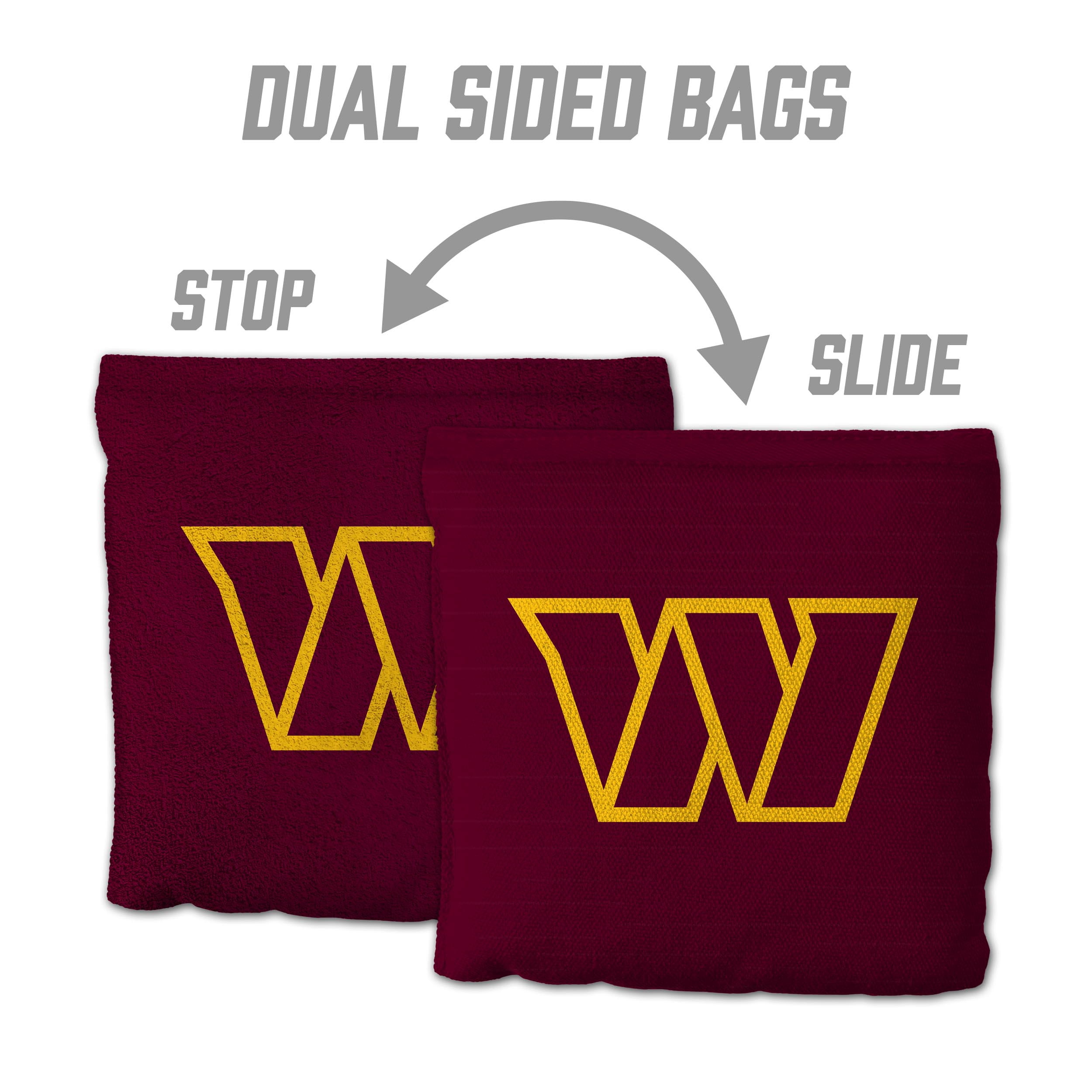 Washington Commanders 8pk Licensed Cornhole Bags