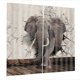 thumbnail image 1 of Elephant Printing Curtain For Indoor Use Home Decoration 150x166cm 1Pack, 1 of 3