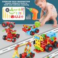 thumbnail image 2 of DIY Children Screw Assembly Machine Nut Building Blocks Children Assembling Toy, 2 of 9
