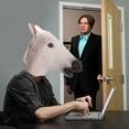 thumbnail image 6 of Rubber Horse Head Mask for Halloween Costume, Realistic Animal Mask for Adults, Durable & Lightweight Pranks Party Accessories, Funny Costume Prop for Themed Parties & Comedy Skits, 6 of 6
