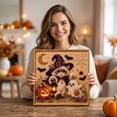thumbnail image 4 of Halloween Cat Pearl Art DIY Kit, Diamond Art (Style F) Spooky Cute 3D Pearl Diamond Painting Crafts Kits for Adults, DIY Fall Home Decor Wall Art, 4 of 6