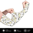 thumbnail image 3 of Lsque Mallard Ducks Cooling Arm Sleeves for Men & Women -Compression Sleeves to Cover Arms for Working,Sun Sleeves for UV Protection,Breathable, Moisture-Wicking, 3 of 8