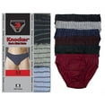 thumbnail image 4 of 12 PCS Men Underwear 100% Cotton Bikinis Briefs Medium Size 32-34 Lined Knocker, 4 of 4