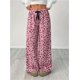 thumbnail image 5 of Pantalones de pijama de forro polar for mujer, pantalones mullidos de felpa for otoño e invierno, pijamas cálidos y acogedores, lindos pantalones de franela, 5 of 7
