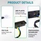 thumbnail image 3 of 25380-4BA1A For 2014- Rogue 20L 25L Hatch Button Trunk Latch 253804BA1A LiftGate Control Switch Black Tailgate Switch, 3 of 5