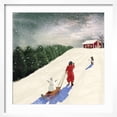 thumbnail image 2 of Art.com Roads That All Lead To Grandmothers House Art Print by Nancy Tillman, White Frame Wall Art, 21" x 21", 2 of 4