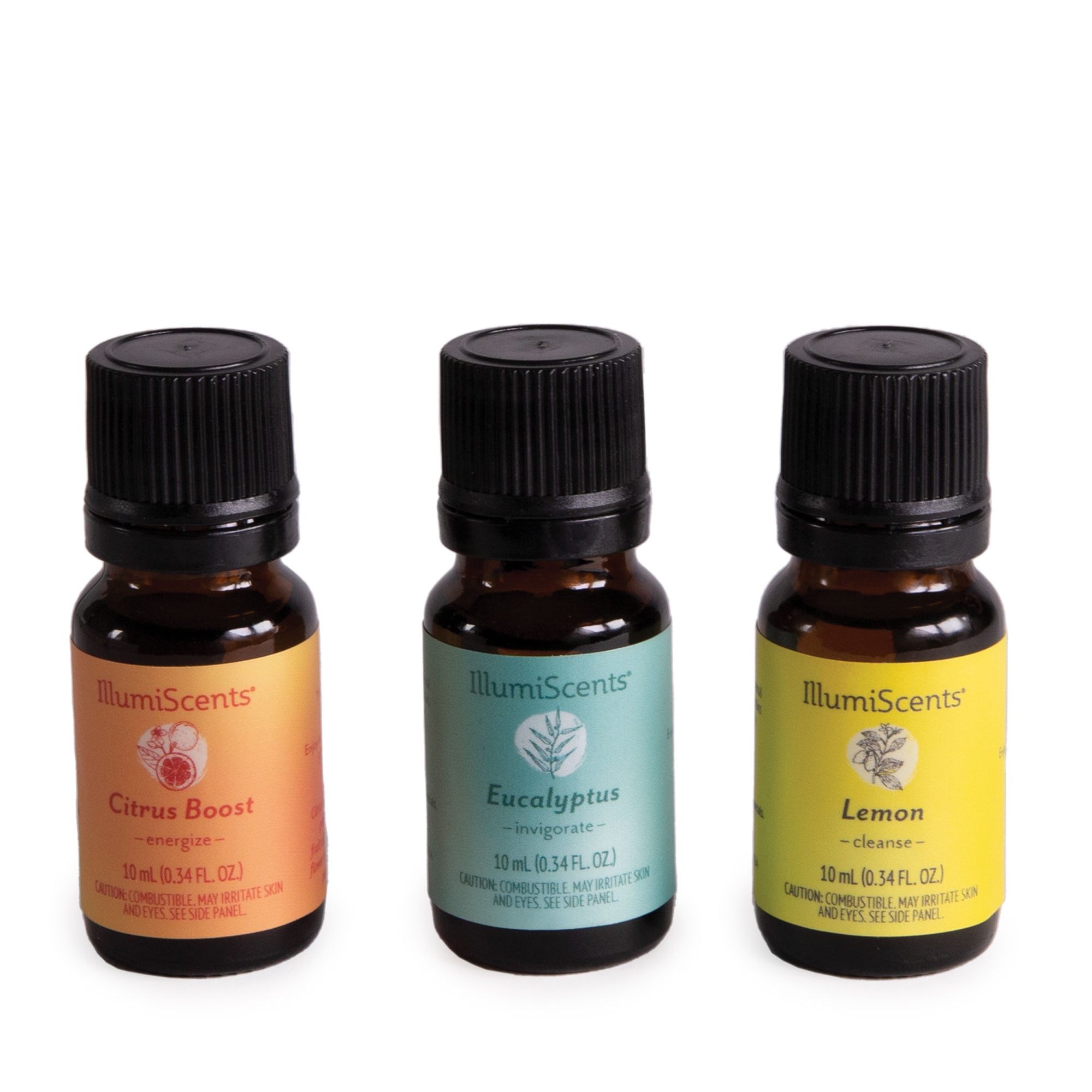 IllumiScents Energy Boost Essentials Combo 3 Pack, 10 mL