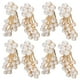 thumbnail image 1 of Flor De Diamantes De Imitación De Perlas, Elegante Ramo De Diamantes De Imitación Decorativos Encantador Exquisito Para La Fabricación De Accesorios Para El Cabello Para La ANGGREK EB1216, 1 of 8