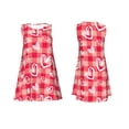 thumbnail image 7 of Lsque valentine day with heart Pattern Summer Dresses for Women – Sleeveless T-Shirt Swing Sundress, Perfect for the Beach and Casual Days, 7 of 7