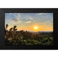 thumbnail image 2 of Burdick, Chuck 24x17 Black Modern Framed Museum Art Print Titled - Sea Grapes at Sunset, 2 of 5